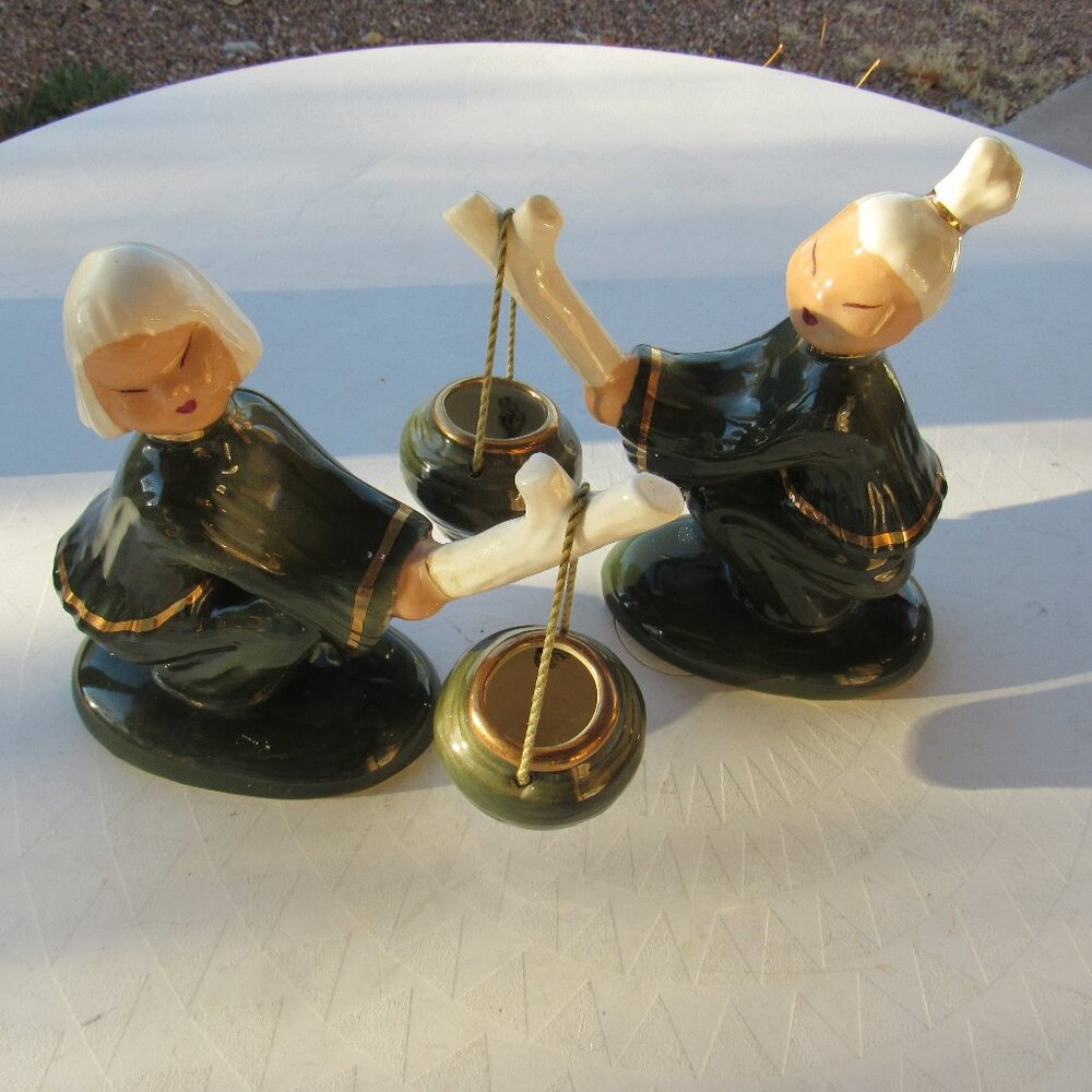 MCM Hedi Schoop Ceramic Figurine Set of 2